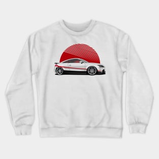 TT RS Silver with Red Line Crewneck Sweatshirt